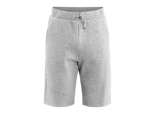 Craft District Sweat Shorts, Herre Grå melert XL