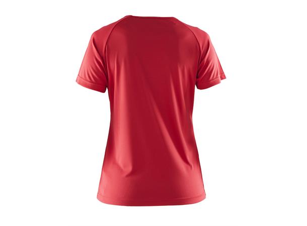 Craft Prime Trenings T-Skjorte Dame Bright red M