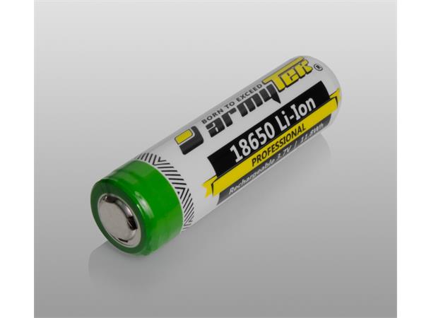 ArmyTek 18650 Li-Ion 3200 mAh, Oppladbart batteri