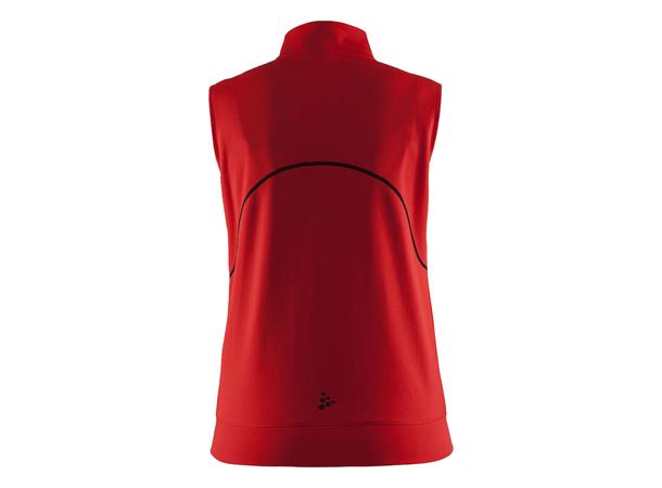 Craft In-The-Zone Vest, Dame Bright red, L