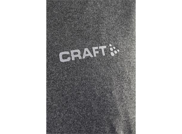 Craft Prime Trenings T-Skjorte Herre Mørkegrå melert S