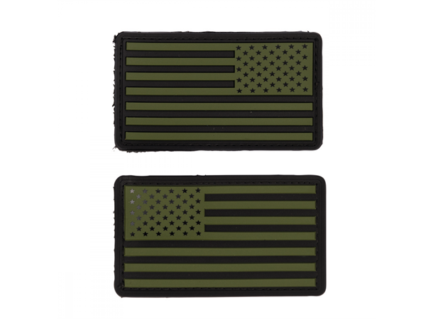 Mil-Tec Badge med velcro PVC US
