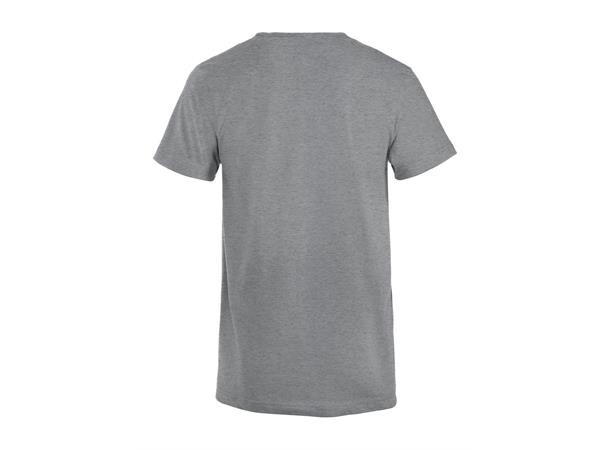Clique T-skjorte Basic Herre, Gråmelert S