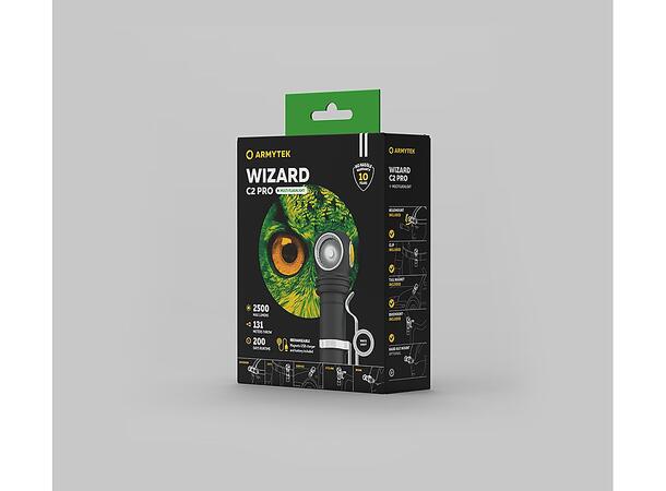 ArmyTek Wizard Pro Hode-/lommelykt, 2300 lumen, Kald
